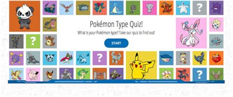 what pokemon am i|what pokemon type are you quiz.